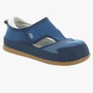 Unisex Kids Ugg Blue Delta Closed Toe Fisherman Adjustable Comfortable Sandal 12